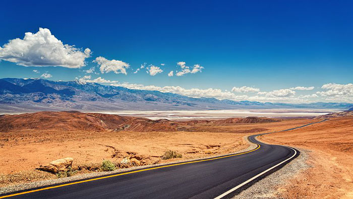 Road Through Desert