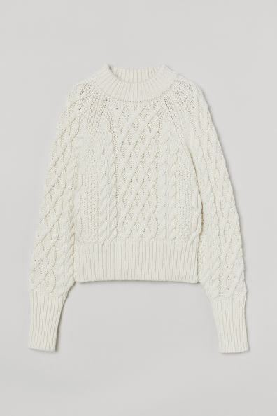 Cableknit Sweater