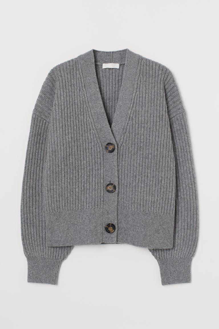 Gray Cardigan